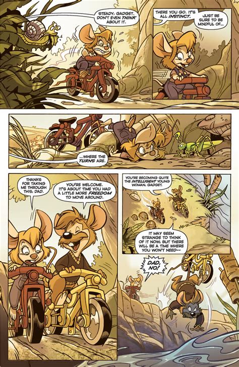 First Look Preview Chip N Dale Rescue Rangers Comic From Boom