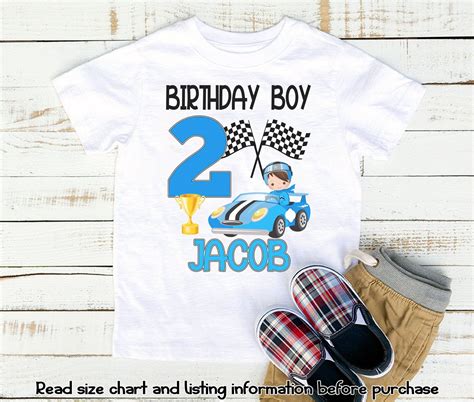 Race Car Birthday Shirt Birthday Racer Shirt Birthday Twins Etsy