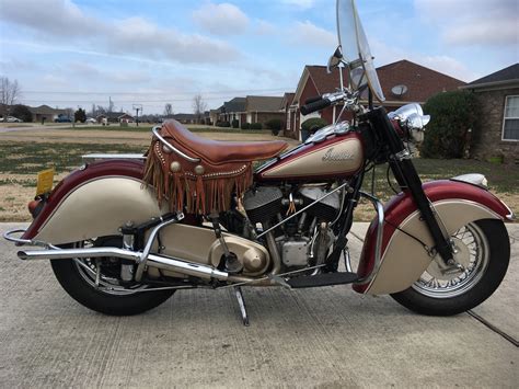 1951 Indian Motorcycle Chief For Sale In Harvest Al Item 1016009