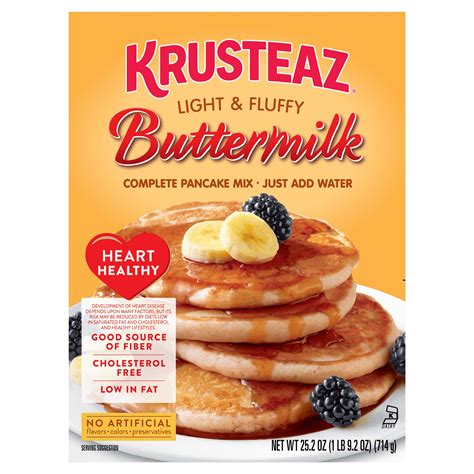 Krusteaz Heart Healthy Buttermilk Complete Pancake Mix Shop Pancake