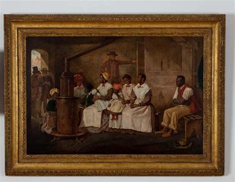Image Of The Painting Slaves Waiting For Sale Richmond Virginia By