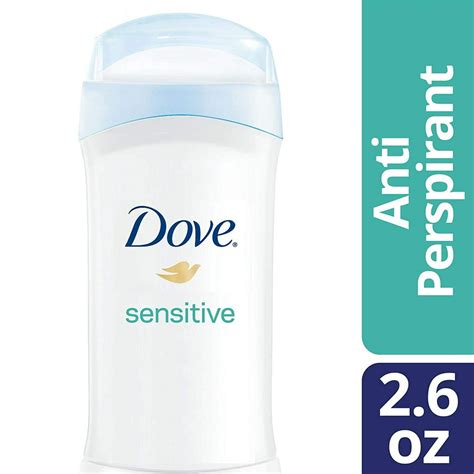Dove Anti Perspirant Deodorant Sensitive Skin 260 Oz Pack Of 3