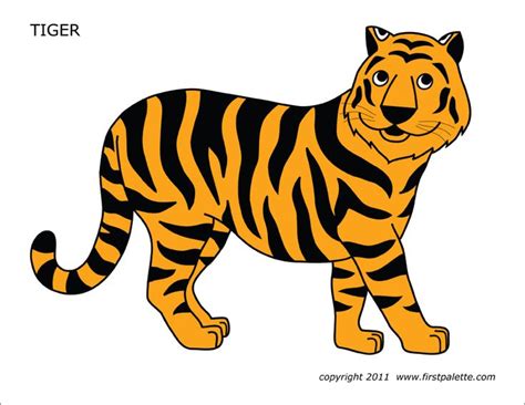 Tiger Free Printable Templates And Coloring Pages