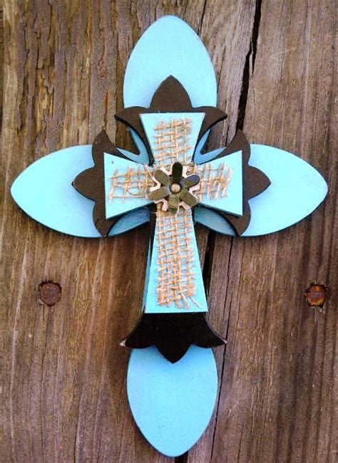 Hand Crafted Wooden Wall Cross By Marylillianvintage On Etsy 1200