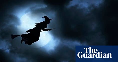 Halloween Witch Is A Travel Sickness Drug Behind Flying Broomstick