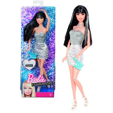 Mattel Year 2012 Barbie Fashionistas Series 12 Inch Doll Set Raquelle