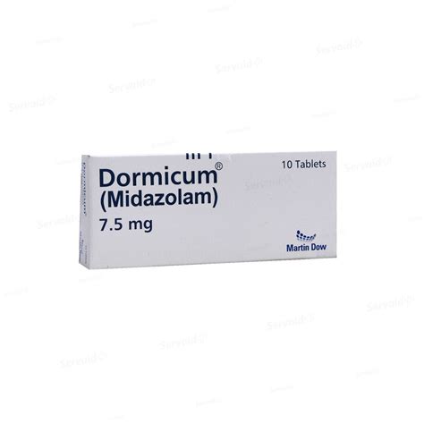 Dormicum 75mg Tab 1x10 L Price Uses And Side Effect