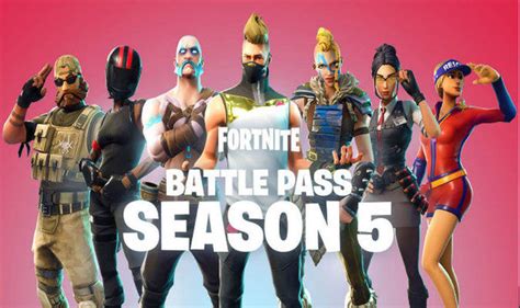 Fortnite Season 5 New Battle Pass Skins And Leaks Following New Map Releases Gaming