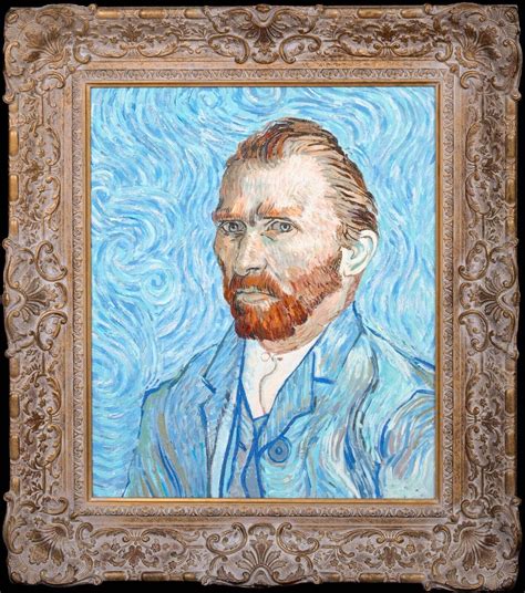 John Myatt Portrait Of Vincent Van Gogh Oil Painting 20th Century