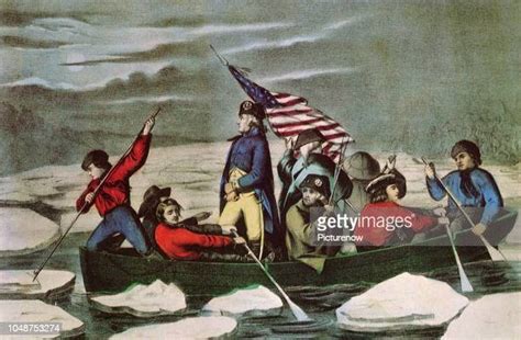 Washington Crossing The Delaware Photos And Premium High Res Pictures