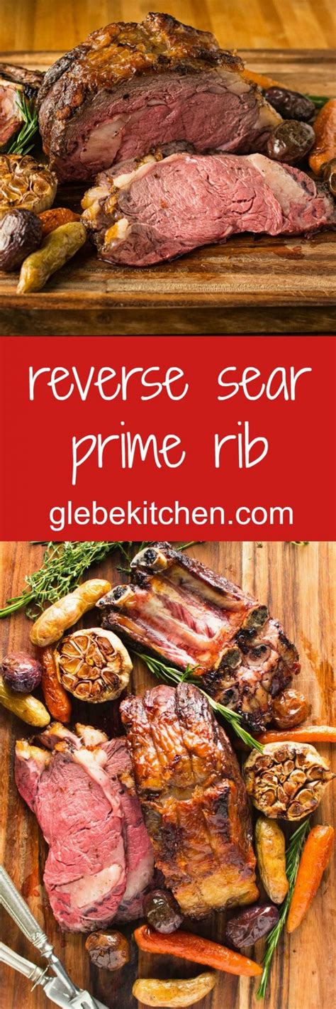 When oven reaches temperature, remove pan and place on range over high heat. reverse sear prime rib - glebe kitchen