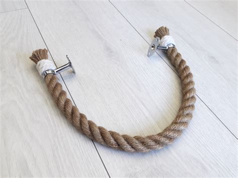 Towel rack..Towel Holder Jute Rope..Decor for Bathroom or | Etsy
