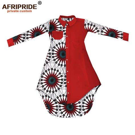 2019 African Print Dresses For Women Danshiki Clothes African Clothing
