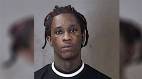 Rapper Young Thug Arrested On Drug Firearm Charges In Georgia After