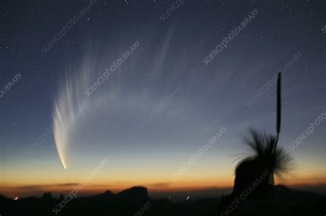 Comet Mcnaught 20th January 2007 Stock Image R4500370 Science