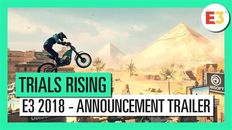 Trials Rising E3 2018 Announcement Gameplay Trailer Youtube