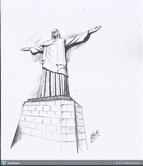 Christ The Redeemer Drawing Skill