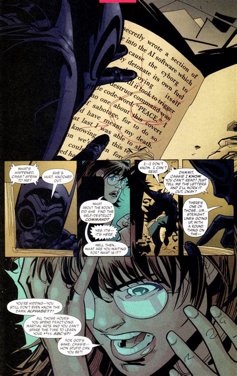 Barbara Gordon Calls Cassandra Cain Stupid For Being Unable To Read