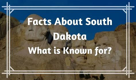 15 Interesting And Fun Facts About South Dakota What Is Known