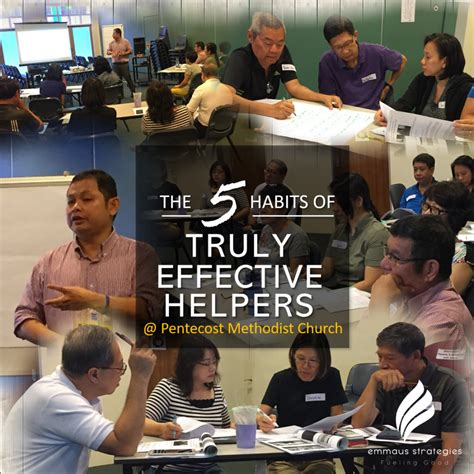 5 Habits of Truly Effective Helpers | Emmaus Strategies LLP