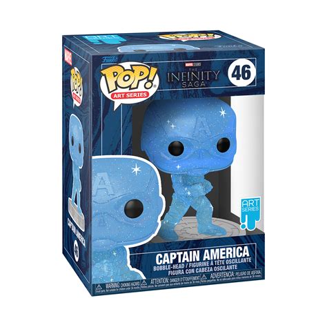 Funko Pop Marvel The Infinity Saga Captain America Vinyl Bobblehead