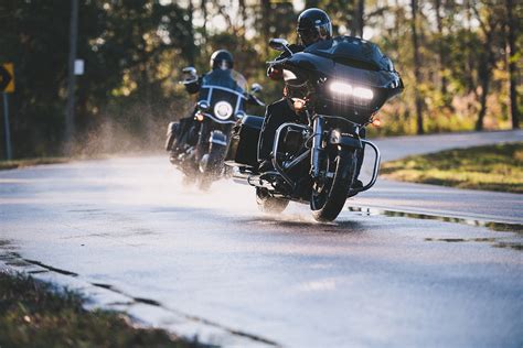 Tips For Riding Motorcycles In The Rain Dennis Kirk