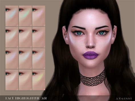 The Sims Resource Face Highlighter A01