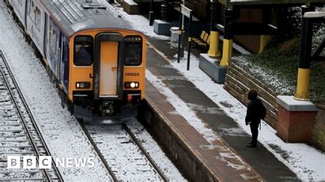 Uk Snow Why Is My Train Cancelled In Cold Weather Bbc News