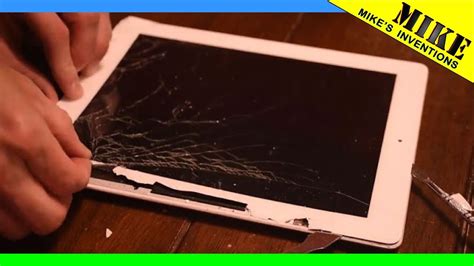 How To Replace And Fix A Broken Ipad Screen Youtube