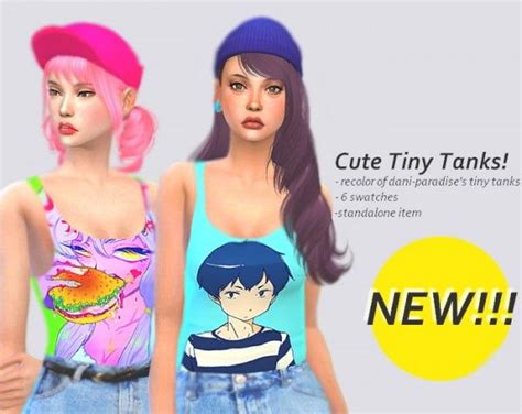 Sulsul Sims Cute Tiny Tanks • Sims 4 Downloads Check More At