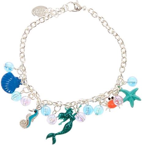 Silver Tone Under The Sea Charm Bracelet Claire S Liked On