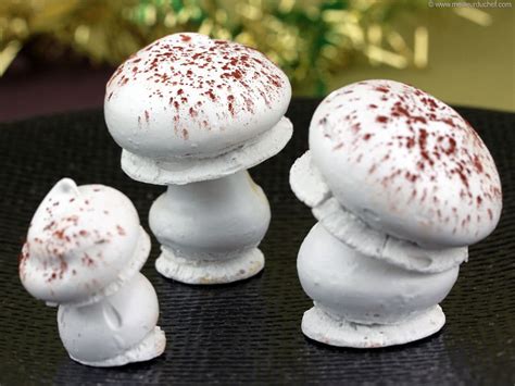Meringue Mushrooms Our Recipe With Photos Meilleurduchef Com
