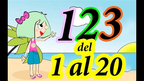 Los Numeros Del 1 Al 10 Para Niños En Español Youtube