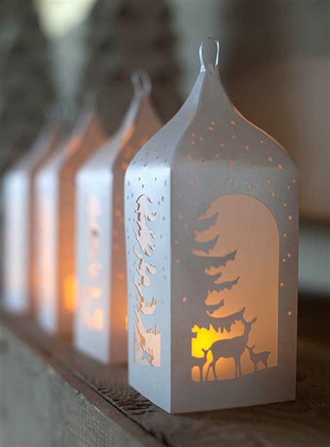 15 Diy Paper Lanterns For Christmas Projects Home Design And Interior