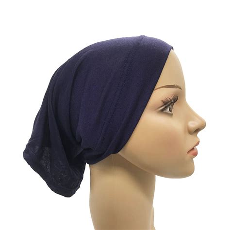 10pcs Modal Muslim Inner Headscarf Women Hijab Stretch Elastic Underscarf Islamic Inner Caps