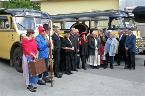 100 Jahre Postbus Osterreich Festgelande Postgarage Schuttdorf Zell