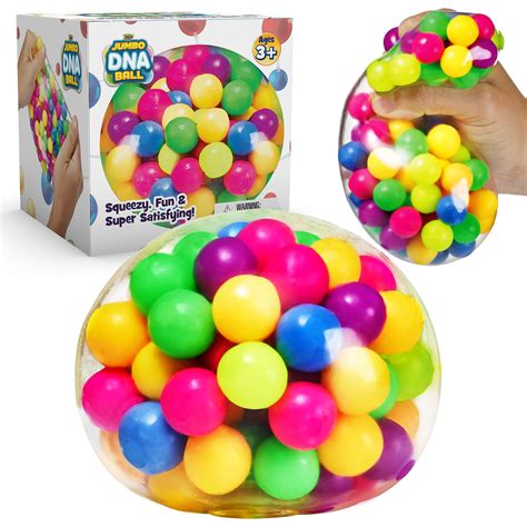 Jumbo Dna Stress Ball Colorful Stress Ball Yoya Toys
