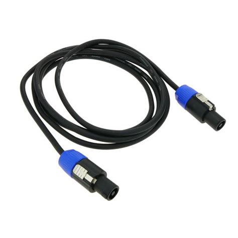 Cable Speakon Altavoces Nl2 2x15mm 15ga 2m Cablematic
