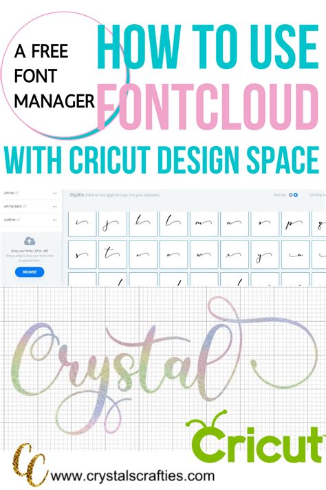 How To Use Fontcloud With Cricut Design Space