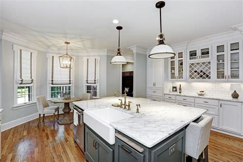 Are you going considering calacatta marble countertops vs. White Carrara marble kitchen! @designtheoryhsv | Kitchen ...