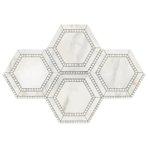 Calacatta Gold Honed And Polished Marble Mosaic Lowest Price — Stone