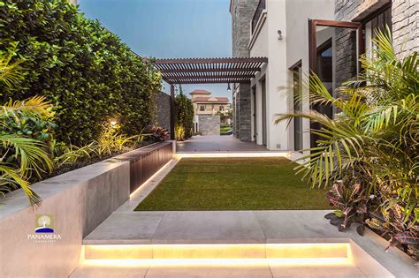 Villa Garden Lighting Dubai One Of The Best Landscaping Companies In