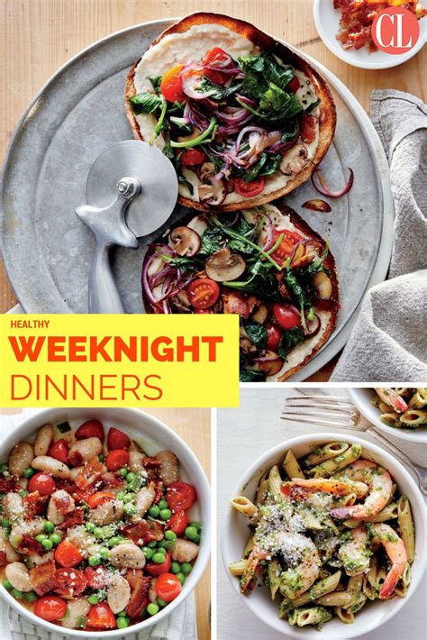 Healthy Weeknight Dinner Recipes Cooking Light Healthy Weeknight