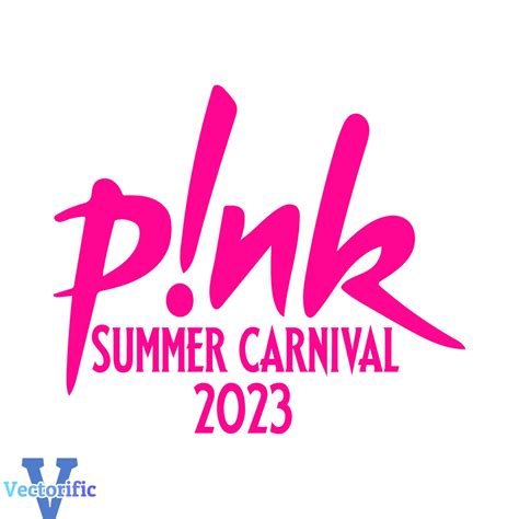 Pink Summer Carnival Pink Tour Concert Svg Cutting File Inspire Uplift