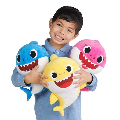 Pinkfong Baby Shark Officialsong Puppet With Tempo Control Daddy Shark
