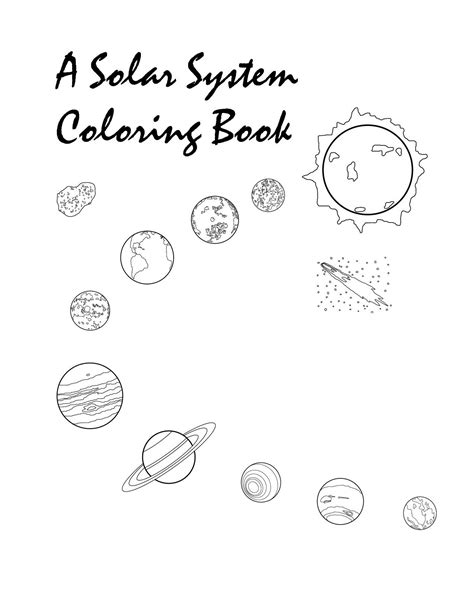 It should help the child develop patience. Solar System Coloring Pages For Kids - Coloring Home