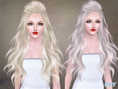 The Sims Resource Skysims Hair Adult 265