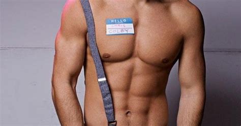 the diagonal way his strap hangs accentuates his v shaped torso hot guys shirtless wearing