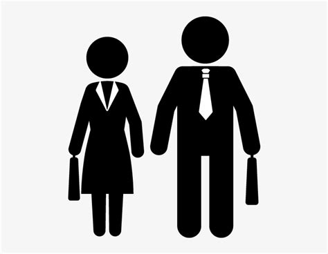 Business Man And Woman Clipart