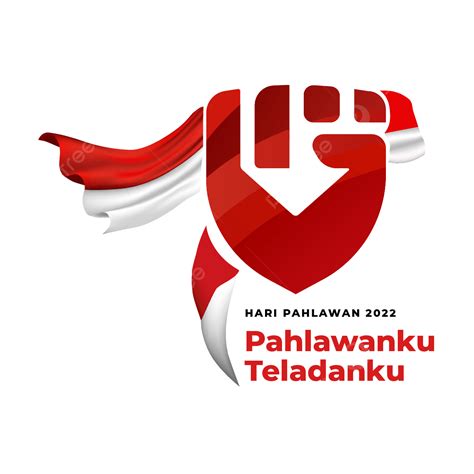 Gambar Logo Hari Pahlawan 2022 Wira Saya Teladan Saya Logo Hari
